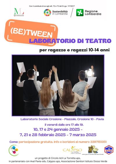 (Be)Tween: Laboratorio di teatro - Acli Pavia (Pavia)