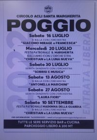 Festa - Circolo Acli Santa Margherita Poggio (IM)