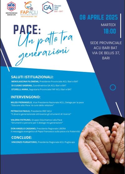 Pace: Un patto tra generazioni - Acli Bari Bat (BA)