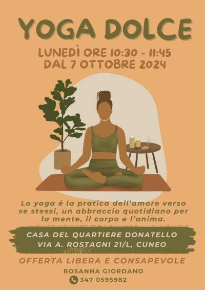 Yoga Dolce - Associazione Casa Del Quartiere Donatello affiliata Acli Cuneo (CN)