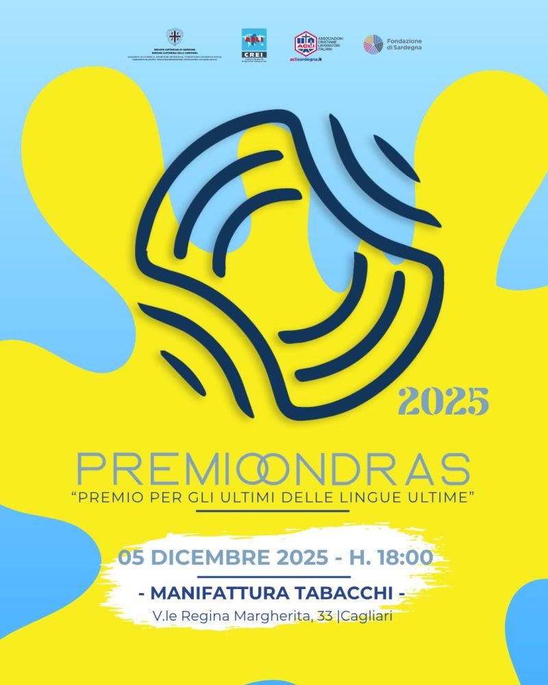 Premio Ondras - Cagliari - Acli Sardegna e Crei Acli (CA)