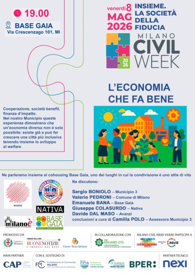 L'ECONOMIA CHE FA BENE - MILANO CIVIL WEEK