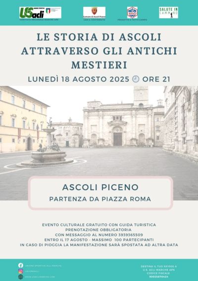 La storia di Ascoli attraverso gli antichi mestieri - Ascoli Piceno - US Acli Marche