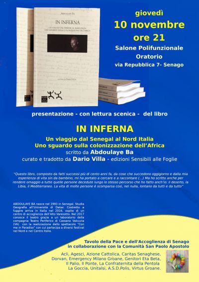 Presentazione libro &quot;In Inferna&quot; - Circolo Acli Senago (MI)