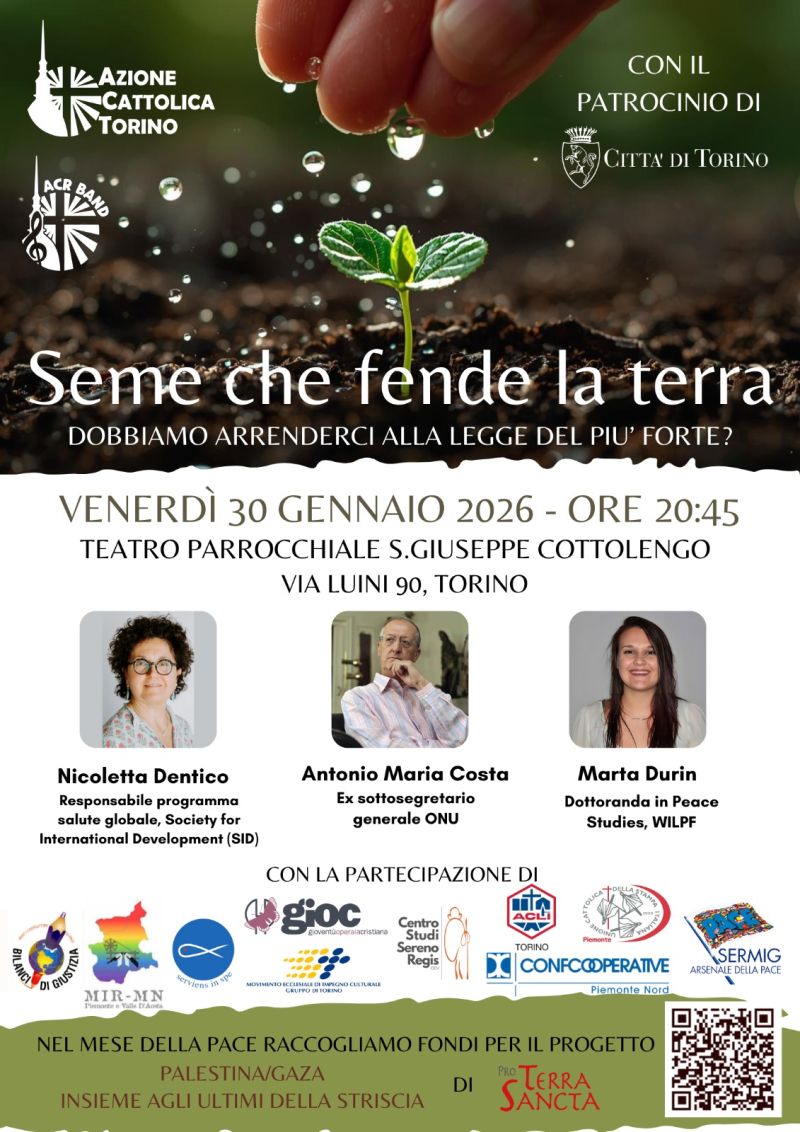 SEME CHE FENDE LA TERRA - TORINO
