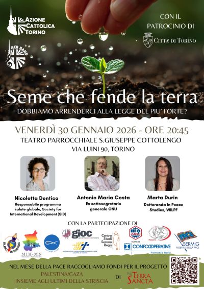 SEME CHE FENDE LA TERRA - TORINO