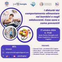 I disturbi del comportamento alimentare nei bambini e negli adolescenti. Cosa sono e come prevenirli - Acli Cagliari (CA)