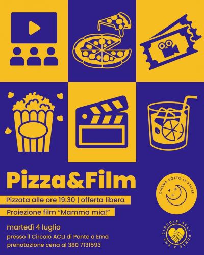 Pizza &amp; Film - Circolo Acli Ponte a Ema (FI)