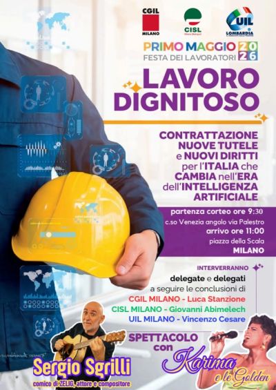 1° MAGGIO - CORTEO MILANO