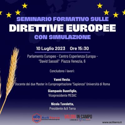 Seminario formativo sulle Direttive Europee - Acli Terra