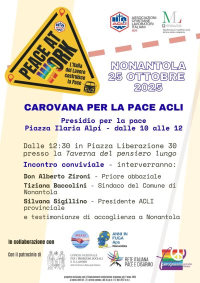 Carovana della Pace - Nonantola (MO) - Acli Modena e Circolo Anni in Fuga aff. Acli Modena (MO)