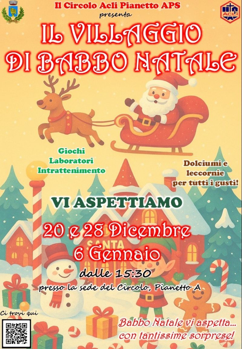 Il Villaggio di Babbo Natale - Fuscaldo (CS) - Circolo Acli Pianetto (CS)