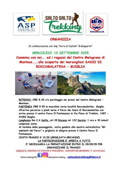Cammina con noi - Modena - Acli Modena (MO)