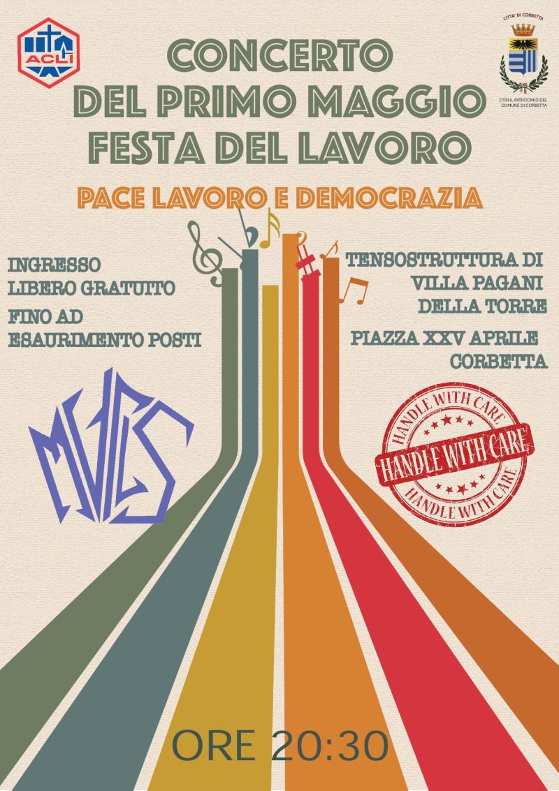 CONCERTO DEL PRIMO MAGGIO - FESTA DEL LAVORO - CORBETTA (MI)