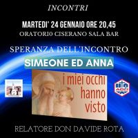 Speranza dell&#039;incontro: Simeone ed Anna - Circolo Acli Ciserano (BG)