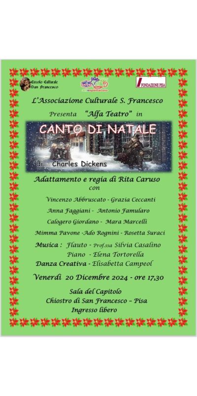 Canto di Natale - Circolo Culturale San Francesco aff. Acli Arte e Spettacolo Pisa (PI)