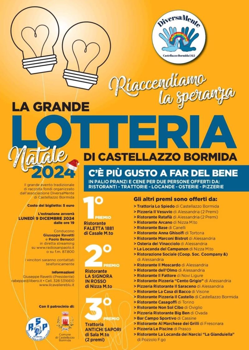 La Grande Lotteria di Castellazzo Bormida - Circolo Acli FuckCancer Choir (AL)