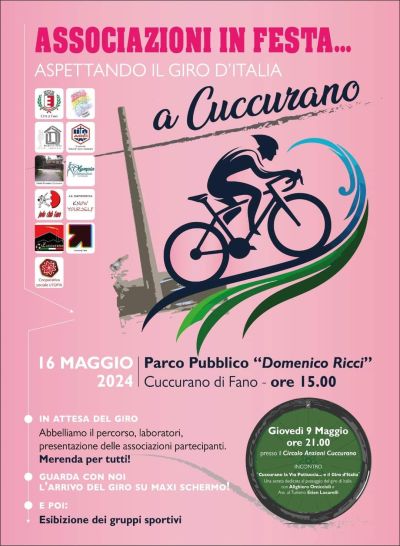 Aspettando il Giro d&#039;Italia a Cuccurano - Circolo Acli G. Burrai (PU)