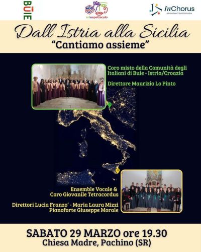 Dall'Istria alla Sicilia "Cantiamo Insieme" - Circolo Acli Pachino (SR)