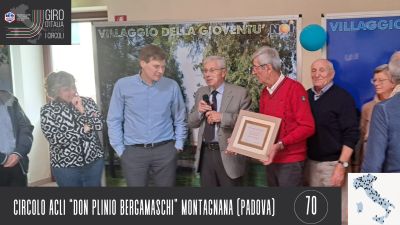 CIRCOLO ACLI DON PLINIO BERGAMASCHI MONTAGNANA (PADOVA). INFORMAZIONE, SENSIBILIZZAZIONE E SEGRETARIATO SOCIALE: IL CUORE DELL’IMPEGNO SULL’AMBIENTE E IL GIOCO D’AZZARDO