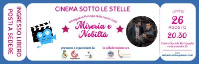 Cinema Sotto le Stelle: Miseria e Nobiltà - Acli Salerno (SA)