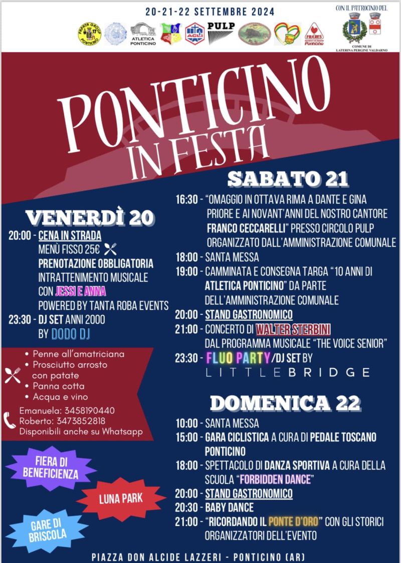 Ponticino in Festa - Circolo Acli Ponticino (AR)