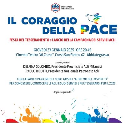Festa del Tesseramento e Lancio della Campagna dei Servizi Acli - Circolo Acli Abbiategrasso (MI)