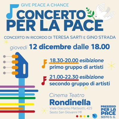 Concerto per la Pace - Circolo Acli Sesto San Giovanni (MI)