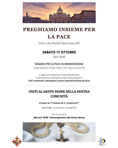 Preghiamo Insieme per la Pace - Pisa - Acli Pisa e Lucca (PI)