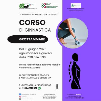 Corso di Ginnastica - Grottamare (AP) - US Acli Marche