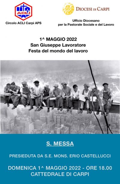 1 Maggio 2022, Festa del mondo del lavoro - Circolo Acli Carpi (MO)