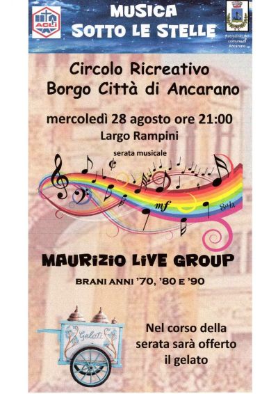 Musica sotto le stelle: Maurizio Live Group - Circolo Acli Ancarano (TE)