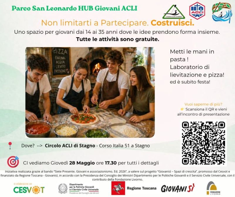 NON LIMITARTI A PARTECIPARE. COSTRUISCI - STAGNO COLLESALVETTI (LI)
