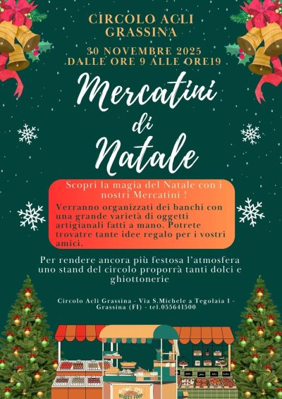 Mercatini di Natale - Grassina (FI) - Circolo Acli Grassina (FI)