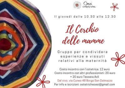 Il Cerchio delle mamme - Oasi Osteriche aff. Acli Cuneo (CN)