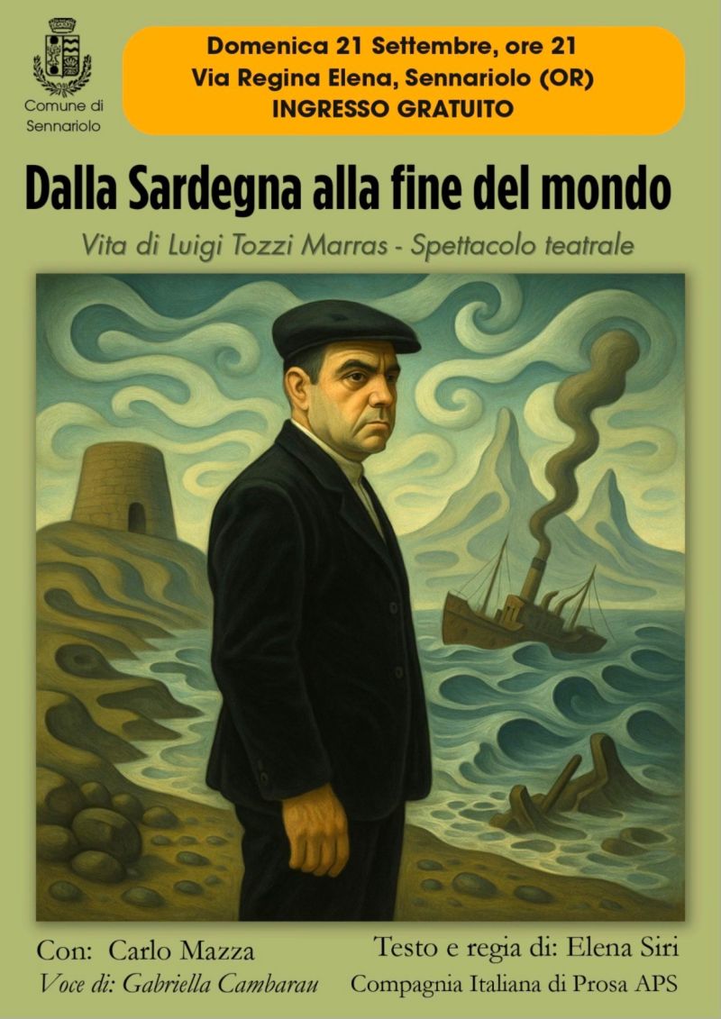 Dalla Sardegna alla fine del mondo - Sennariolo (OR) - Crei Acli Sardegna (CA)