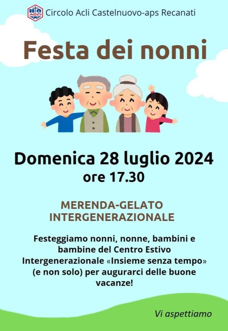 Festa dei nonni - Circolo Acli Recanati (MC)