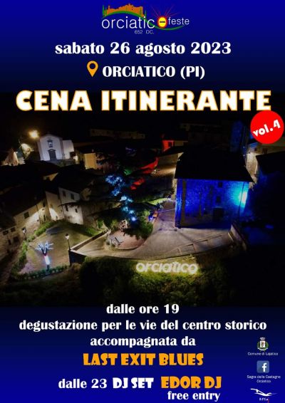 Cena Itinerante - Circolo Acli Orciatico (PI)