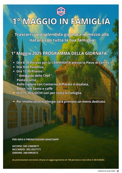 1° Maggio in Famiglia - Acli Arezzo (AR)
