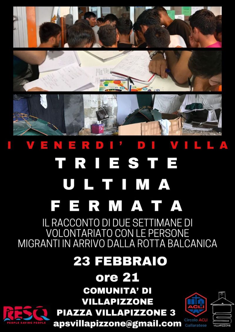 Trieste Ultima Fermata - Circolo Acli Gallaratese (MI)