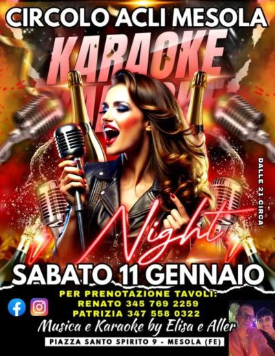 Karaoke - Circolo Acli Mesola (FE)
