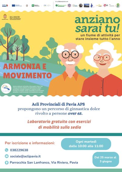 Anzaino sari tu: Armonia e movimento - Acli Pavia (PV)