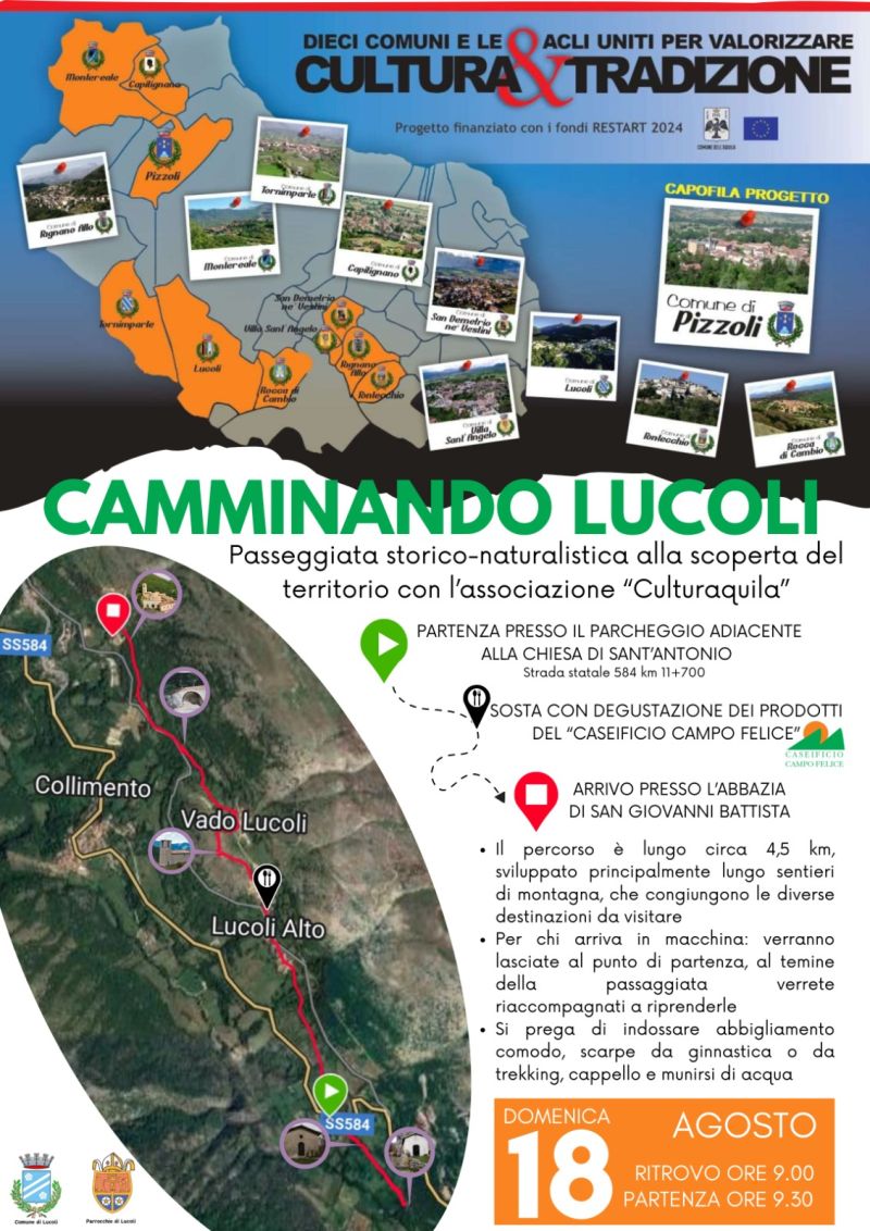 Camminando Lucoli - Acli L'Aquila (AQ)