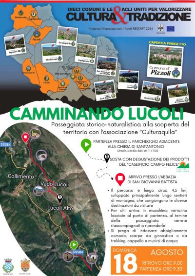 Camminando Lucoli - Acli L&#039;Aquila (AQ)