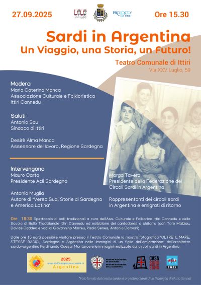 Sardi in Argentina - Ittiri - Acli Sardegna (SA)