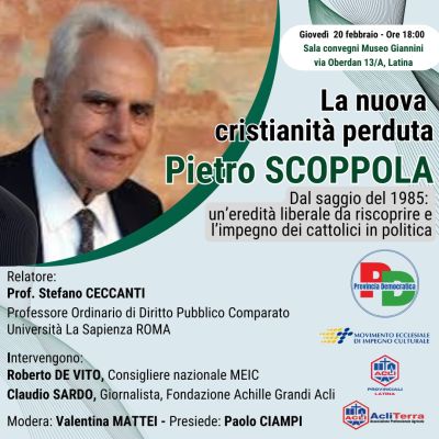 La nuova cristianità perduta - Acli Latina (LT)