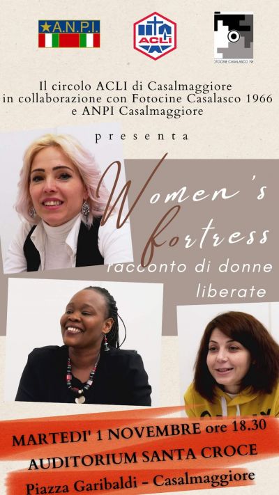 Women&#039;s Fortress. Racconto di donne libertate - Circolo Acli Casalmaggiore (CR)