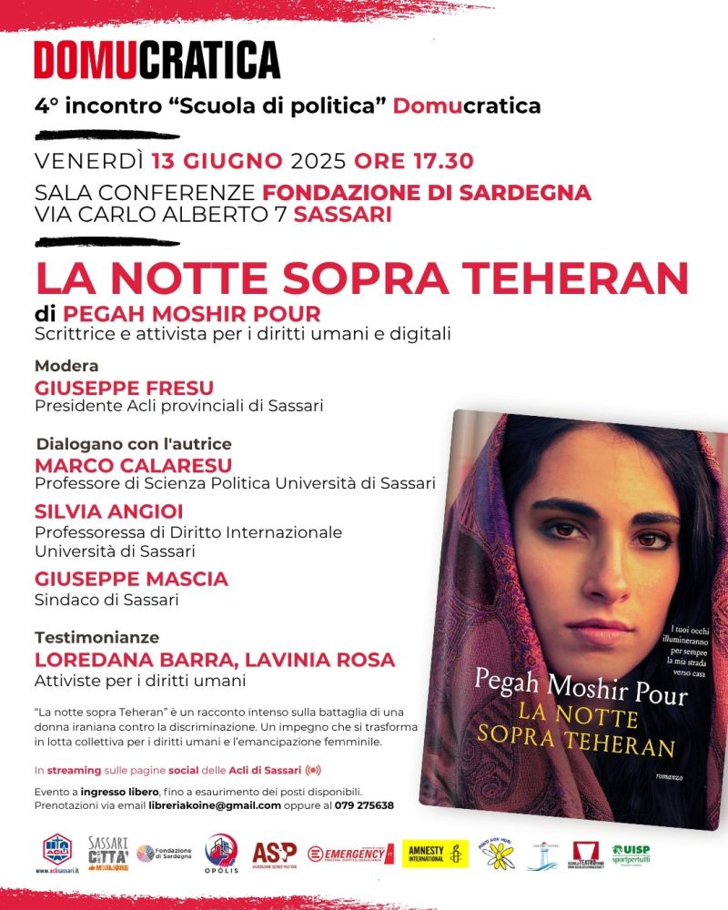 La Notte sopra Teheran - Sassari - Acli Sassari (SS)