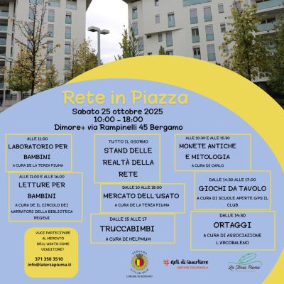 Rete in Piazza - Colognola (BG) - Circolo Acli Colognola (BG)