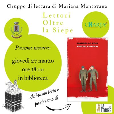 Lettori oltre la siepe - Ass. La Torre APS aff. Acli Mantova (MN)